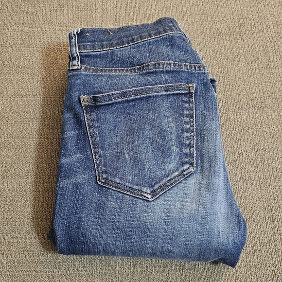 Madewell 9-inch High Rise Skinny Skinny Casual Distressed Denim Jeans 26 - Picture 8 of 8